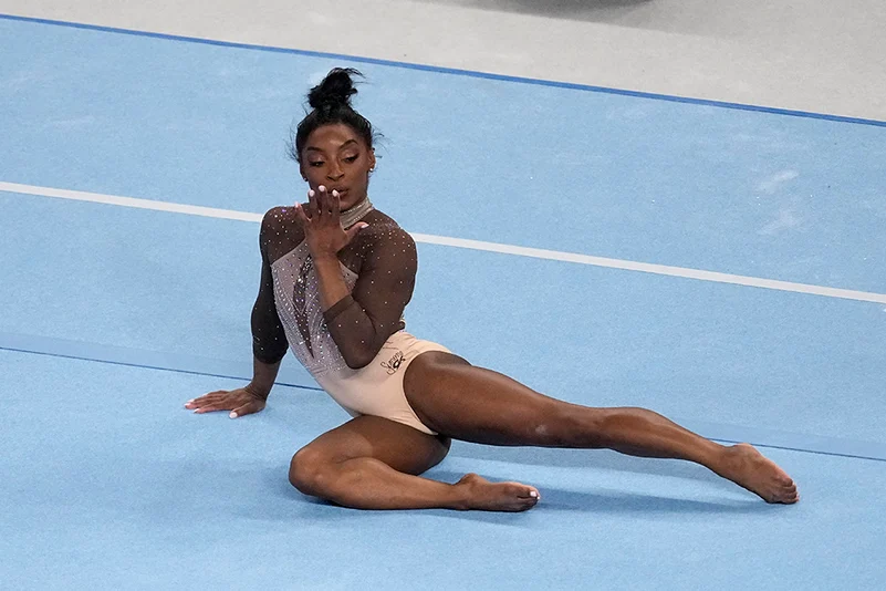 Simone Biles competes during U.S. Gymnastics Championships